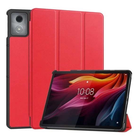 Lenovo Tab K11 Plus (11.45) TB-352, mappa tok, Trifold, piros