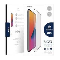   Huawei Honor X8b / X8c / 200 Lite / 400 Lite, Kijelzővédő fólia, ütésálló fólia (az íves részre is!), Tempered Glass (edzett üveg), Dux Ducis, fekete