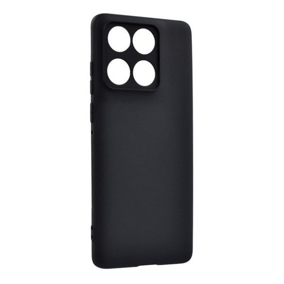 Motorola Edge 60 Fusion, Szilikon tok, fekete