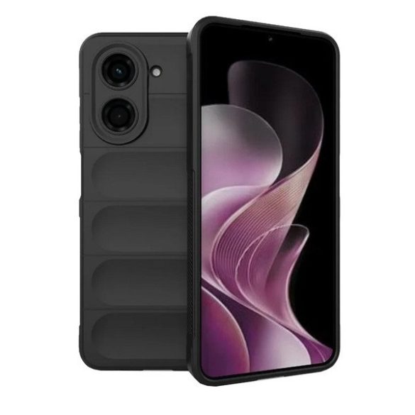 Xiaomi Redmi A5 4G, Szilikon tok, közepesen ütésálló, 3D minta, fekete