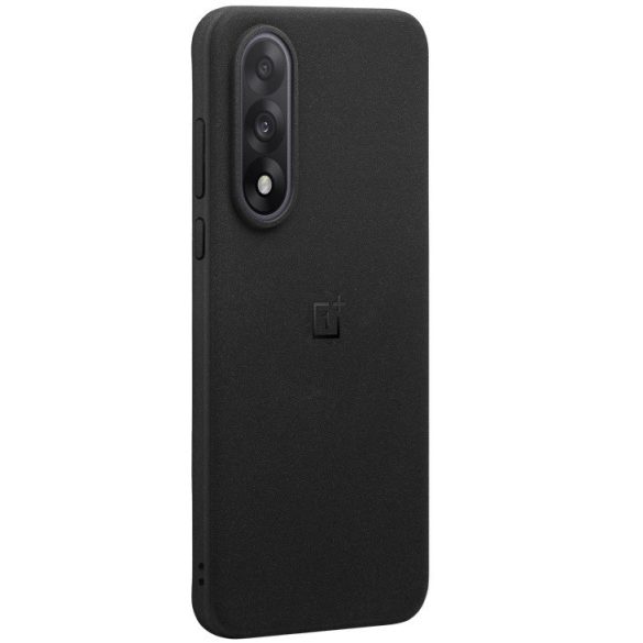OnePlus Nord 5 / Ace 5 Ultra, Műanyag hátlap védőtok + szilikon keret, ultravékony, Magsafe töltővel kompatibilis, OnePlus Sandstone Magnetic, fekete, gyári