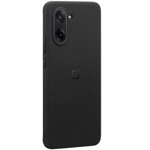 OnePlus Nord CE 5 / Ace 5 Racing, Műanyag hátlap védőtok + szilikon keret, ultravékony, Magsafe töltővel kompatibilis, OnePlus Sandstone Magnetic, fekete, gyári