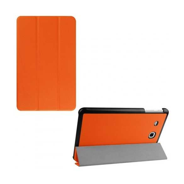 Samsung Galaxy Tab E 9.6 SM-T560 / T561, mappa tok, Trifold, narancssárga