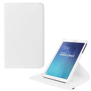 Samsung Galaxy Tab E 9.6 SM-T560 / T561, mappa tok, elforgatható (360°), fehér