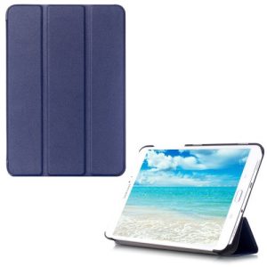 Samsung Galaxy Tab S2 9.7 SM-T810 / T815, mappa tok, Trifold, sötétkék