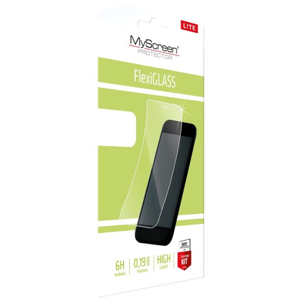 Acer Liquid Z530, Kijelzővédő fólia, ütésálló fólia, MyScreen Protector L!te, Flexi Glass, Clear, 1 db / csomag