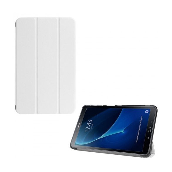 Samsung Galaxy Tab A 10.1 (2016) SM-T580 / T585, mappa tok, Trifold, fehér