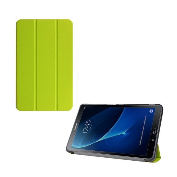 Samsung Galaxy Tab A 10.1 (2016) SM-T580 / T585, mappa tok, Trifold, zöld