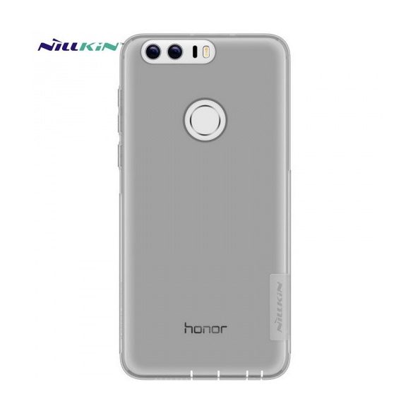 Huawei Honor 8, TPU szilikon tok, Nillkin Nature, ultravékony, szürke