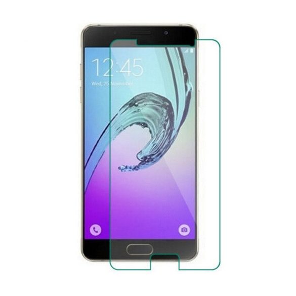 Samsung Galaxy J3 (2017) SM-J330F, Kijelzővédő fólia, ütésálló fólia, Tempered Glass (edzett üveg), Clear