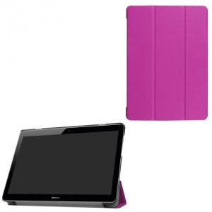 Huawei Mediapad T3 10.0, mappa tok, Trifold, lila