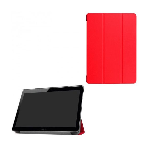 Huawei Mediapad T3 10.0, mappa tok, Trifold, piros