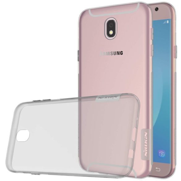 Samsung Galaxy J5 (2017) SM-J530F, TPU szilikon tok, Nillkin Nature, ultravékony, szürke