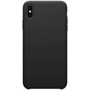 Apple iPhone X / XS, TPU szilikon tok, gumírozott, Nillkin Flex Pure, fekete