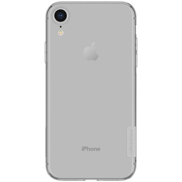 Apple iPhone XR, TPU szilikon tok, Nillkin Nature, ultravékony, szürke