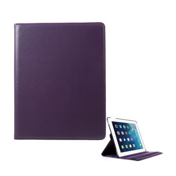 Apple iPad 2 / iPad 3 / iPad 4, mappa tok, elforgatható (360°), lila