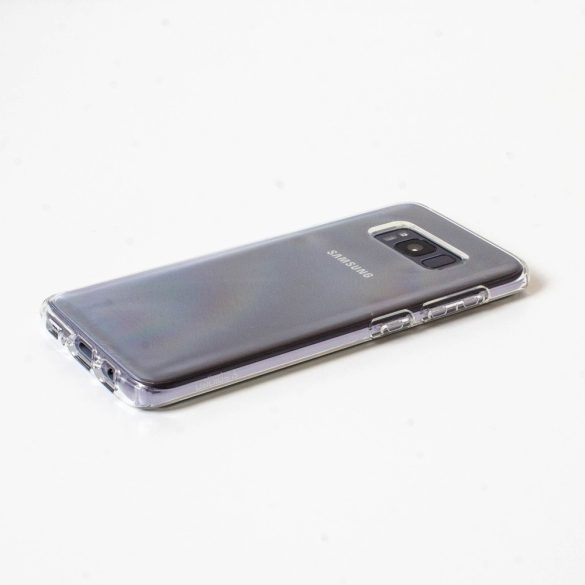 Apple iPhone X / XS, Szilikon tok, Spigen Liquid Crystal, átlátszó