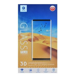 Samsung Galaxy S10 Plus SM-G975, Kijelzővédő fólia, ütésálló fólia (az íves részre is!), Tempered Glass (edzett üveg), 3D Full Cover, ujjlenyomat támogatás nélkül, Mocolo, fekete