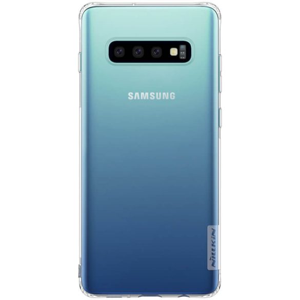 Samsung Galaxy S10 SM-G973, TPU szilikon tok, Nillkin Nature, ultravékony, átlátszó