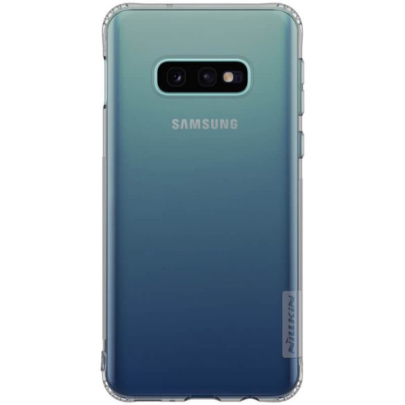 Samsung Galaxy S10e SM-G970, TPU szilikon tok, Nillkin Nature, ultravékony, szürke