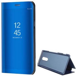 Sony Xperia 1, Oldalra nyíló tok, hívás mutatóval, Smart View Cover, kék (utángyártott)
