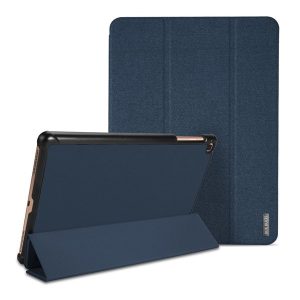 Samsung Galaxy Tab A 10.1 (2019) SM-T510 / T515, mappa tok, Trifold, Dux Ducis Domo, sötétkék