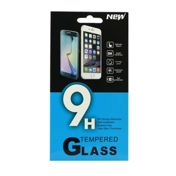 Nokia 9 PureView, Kijelzővédő fólia, ütésálló fólia (az íves részre NEM hajlik rá!), Tempered Glass (edzett üveg), Clear