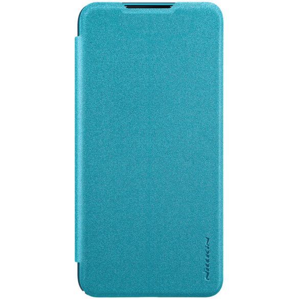 Xiaomi Mi A3 / Mi CC9e, Oldalra nyíló tok, Nillkin Sparkle, kék