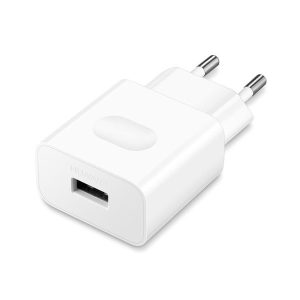 Hálózati töltő adapter, 18W, USB aljzat, gyorstöltés, Huawei AP32, fehér, gyári