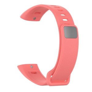 Huawei Band 2 / Band 2 Pro / Honor Band 2 / Honor Band 2 Pro, szilikon pótszíj, állítható, rózsaszín