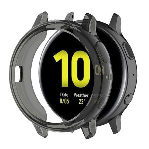 Samsung Galaxy Watch Active 2 (44 mm) SM-R820 / R825, Szilikon védőkeret, szíj nélkül, füst