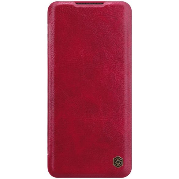 Xiaomi Mi Note 10 / 10 Pro, Oldalra nyíló tok, Nillkin Qin, piros