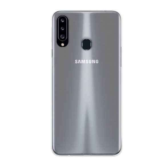 Samsung Galaxy A20s SM-A207F, Szilikon tok, ultravékony, átlátszó