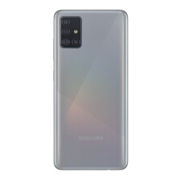 Samsung Galaxy A71 SM-A715F, Szilikon tok, ultravékony, átlátszó