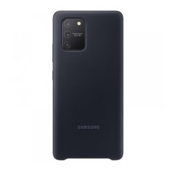   Samsung Galaxy S10 Lite SM-G770, Szilikon tok, fekete, gyári