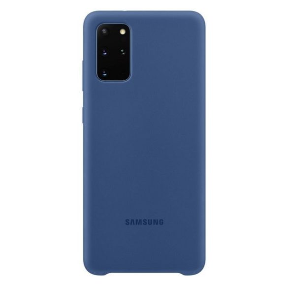 Samsung Galaxy S20 Plus / S20 Plus 5G SM-G985 / G986, Szilikon tok, sötétkék, gyári