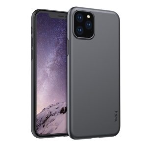 Apple iPhone 11 Pro Max, Műanyag hátlap védőtok, ultravékony, Hoco Thin, fekete