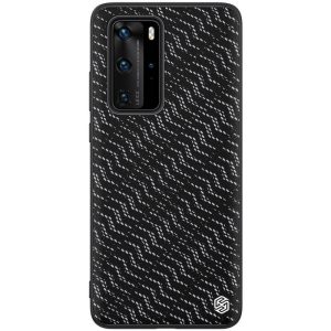 Huawei P40 Pro, Szilikon tok, műanyag hátlappal, közepesen ütésálló, Nillkin Twinkle, ezüst