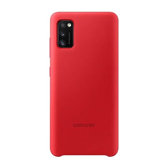 Samsung Galaxy A41 SM-A415F, Szilikon tok, piros, gyári