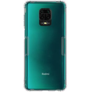 Xiaomi Redmi Note 9S / 9 Pro / 9 Pro Max, Szilikon tok, Nillkin Nature, ultravékony, szürke