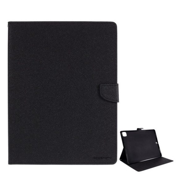 Apple iPad Pro 11 (2020 / 2021 / 2022), mappa tok, stand, Mercury Fancy Diary, fekete