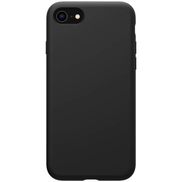Apple iPhone 7 / 8 / SE (2020) / SE (2022), Szilikon tok, gumírozott, Nillkin Flex Pure, fekete