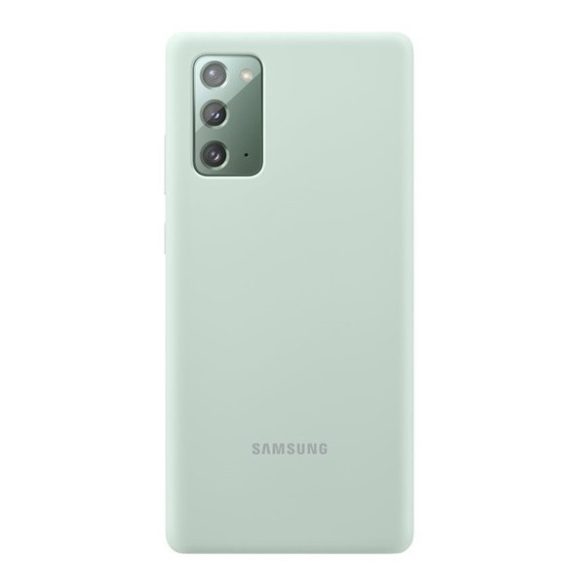 Samsung Galaxy Note 20 / 20 5G SM-N980 / N981, Szilikon tok, menta, gyári