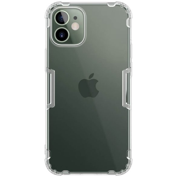 Apple iPhone 12 Mini, Szilikon tok, Nillkin Nature, ultravékony, átlátszó