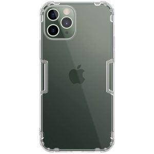 Apple iPhone 12 / 12 Pro, Szilikon tok, Nillkin Nature, ultravékony, átlátszó