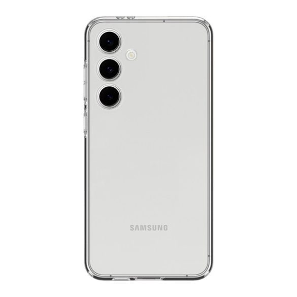 Samsung Galaxy S24 FE SM-S721, Szilikon tok, Spigen Liquid Crystal, átlátszó