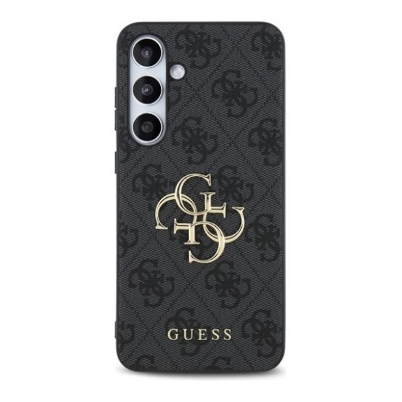 Guess 4G Big Metal Logo Samsung Galaxy S24 FE hátlap tok, szürke