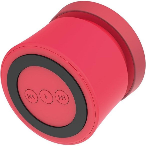 Bluetooth hordozható hangszóró, 5W, v4.0, Zagg Ifrogz Coda, piros