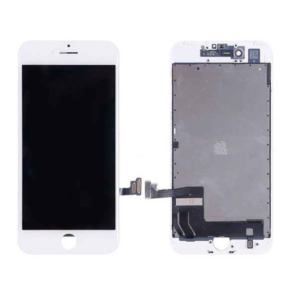 Apple iPhone 7 kompatibilis LCD kijelző érintőpanellel, OEM jellegű, fehér, Grade S+