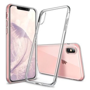 Apple iPhone XR, Szilikon tok, ultravékony, közepesen ütésálló, légpárnás sarok, ESR Essential Zero, átlátszó